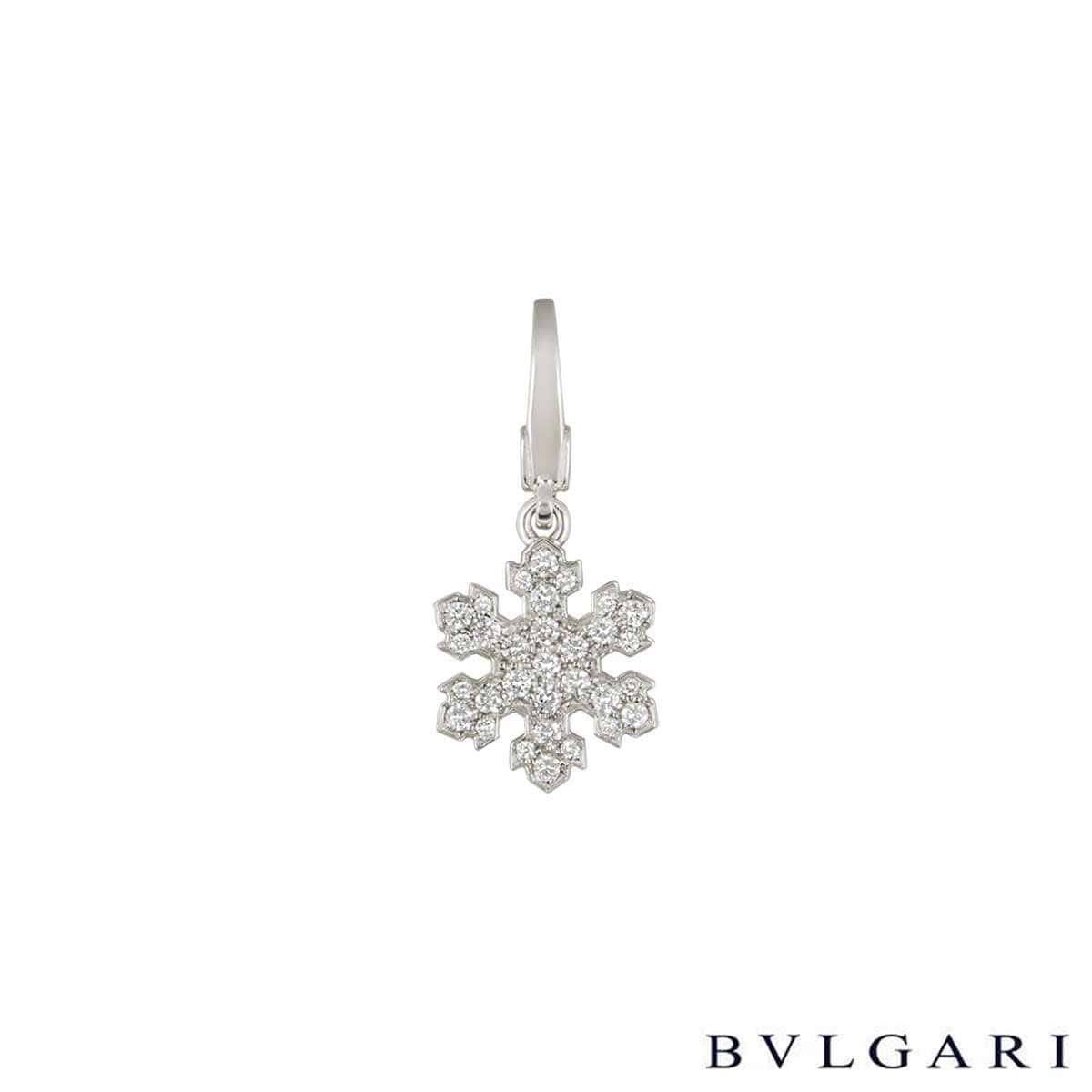 Bvlgari snowflake pendant outlet